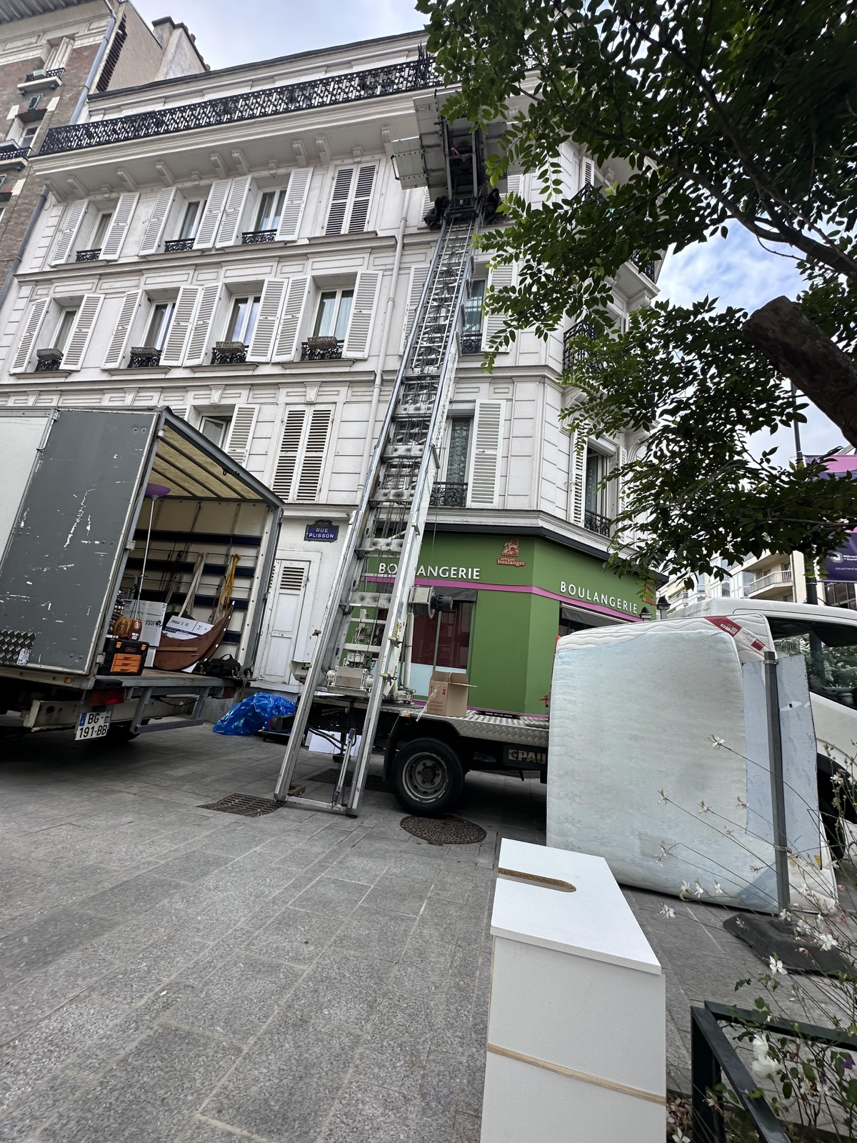 Déménagement Flexmove en action